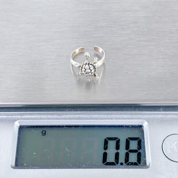 Turtle Ear Cuff | Vintage Sterling Silver 925 - Picture 9 of 9